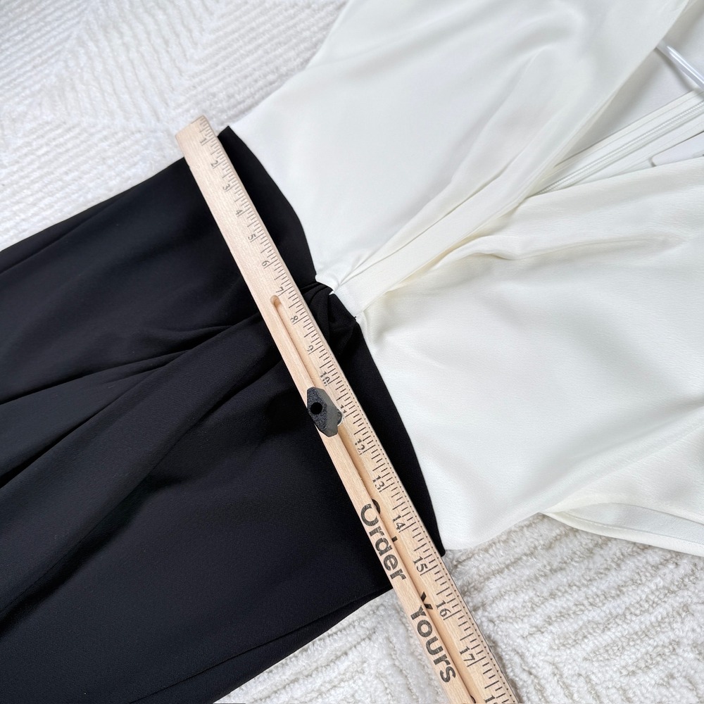 Ted Baker London Dress 3 NWT Black White Bodycon Midi Party Cocktail Date Event - Picture 9 of 16